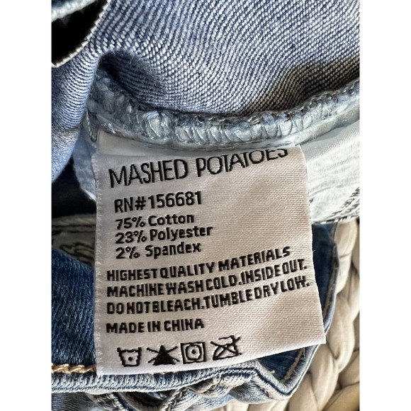 Mashed Potatoes Denim The Ruby Lou shorts 1/24 - Picture 4 of 5